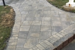 Hardscape walkway (after)
