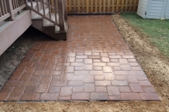 Paver patio