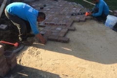 Paver walkway (before)