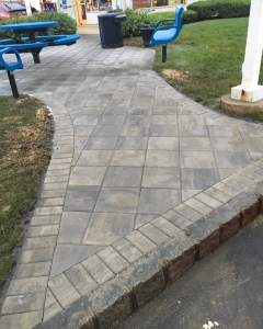 Hardscape walkway
