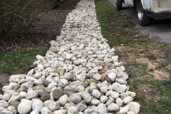 Drainage - stones